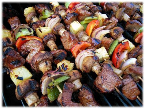 steak kabobs on grill cook time